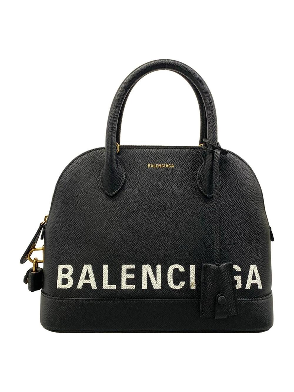 Balenciaga Ville Top Handle S Black #342347B12B